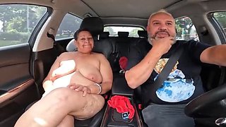 A 71-year-old granny, Dora Rodrigues, gives a blowjob in Ted's car while sharing life stories - Amateur, Brunette, Cougar, Latina>