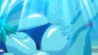 Hentai sex underwater