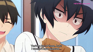 Adam Gets Trapped Naked With College Girl's Fat Ass Begging to Be Fucked - HENTAI Uncensored (ENG Subtitles)
