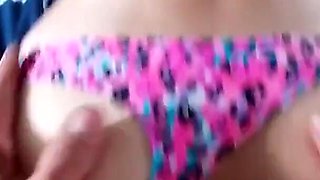 Hot Granny Noisy Pussy Doggystyle Creampie