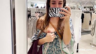 Hot girls having wild fun in public compilation