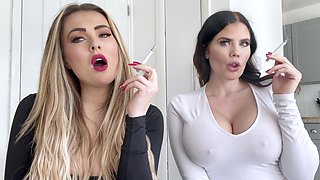 Erotic Lesbians Blonde Brunette Lesbian Oral Pussy