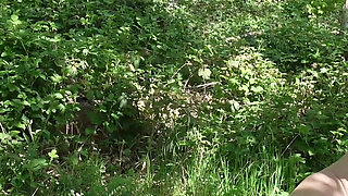 Forest Punishment - Boots Licking, Ballbusting & Xxl Strapon