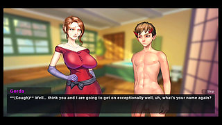 Taffy Tales #23 - Johannes sucked on Gerda's boobs.