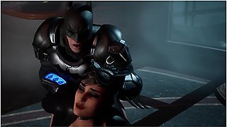 Catwoman Anal And Blowjob With Batman - Hentai Cartoon