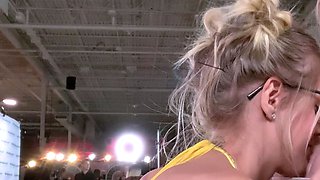 Beautiful Blonde Babes Lesbian Massage