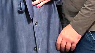 Omg!!! the Stranger's Hand Under My Dress in Subway