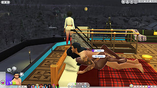 Sexy sims in Hot