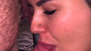 Hot amateur teen blowjob and facial HD video