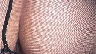 380 Girlfriend in Pantyhose Caught Red-handed Masturbating. to Keep It a Secret, She Let Me Fuck Her and Cum on Her Ass!