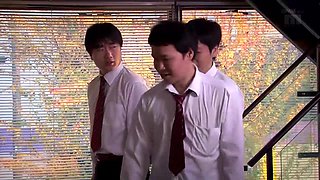 japanese students dicking fat ass milf teacher in classroom