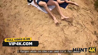 Hunt4k. as briefly as she spotted the money, she instantly commenced smoking a stranger's dick on the beach